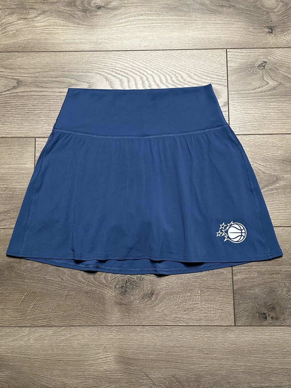 Lululemon Align High-Rise Tennis Active Skirt Skort Blue Twill Magic Logo Size 8 - Picture 1 of 12